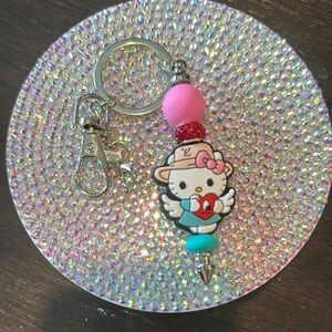 Hello Kitty Pink and Red Key Holder